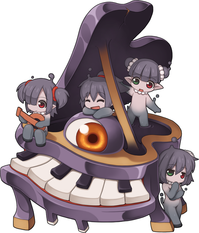Piano Splash Art
